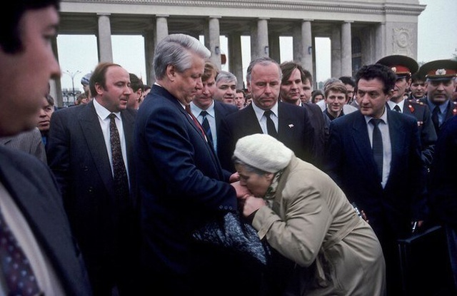 Москва в 90-х годах прошлого века
