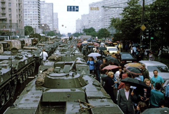 Москва в 90-х годах прошлого века