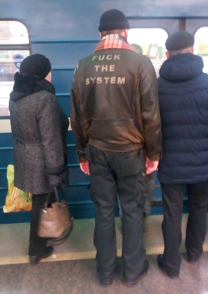 Модники из российского метрополитена