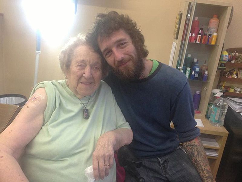 Как бабуля отпраздновала 103-летие