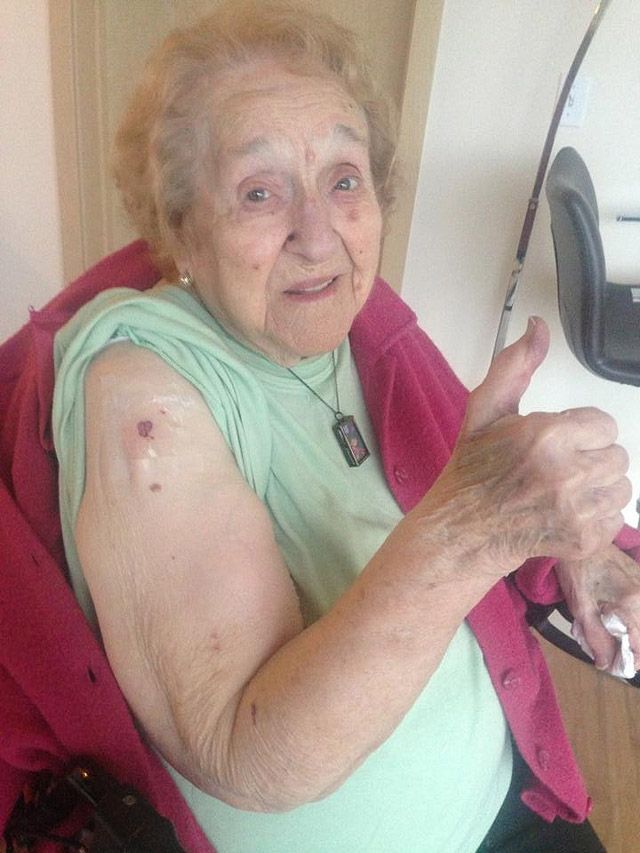 Как бабуля отпраздновала 103-летие