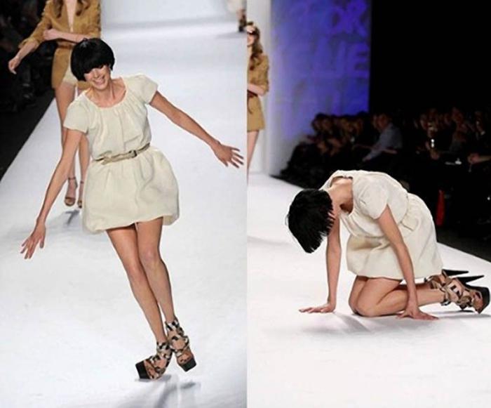 Падения знаменитостей