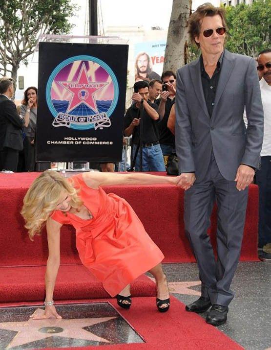 Падения знаменитостей