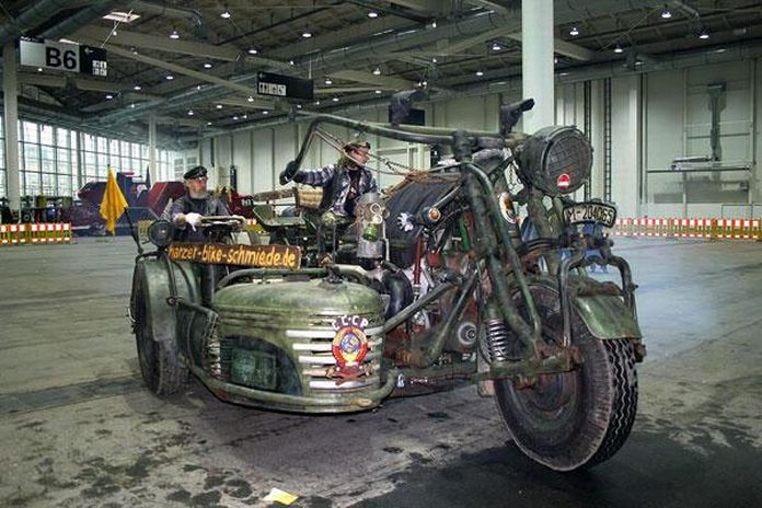 Самый большой мотоцикл (6 фото)