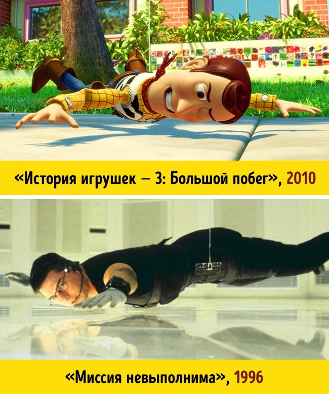 11 мультфильмов, которые пародируют сцены из наших любимых фильмов