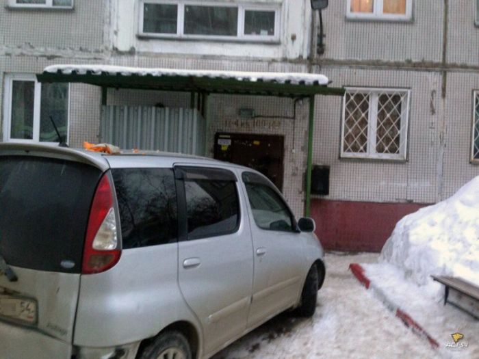 Месть за парковку у подъезда