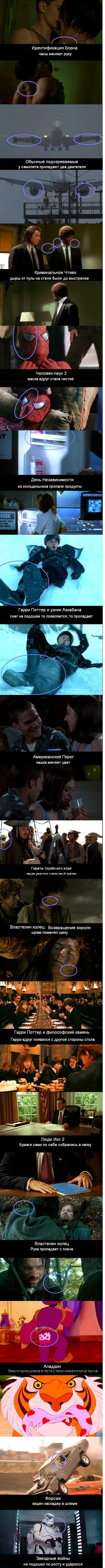 Киноляпы известных кинофильмов