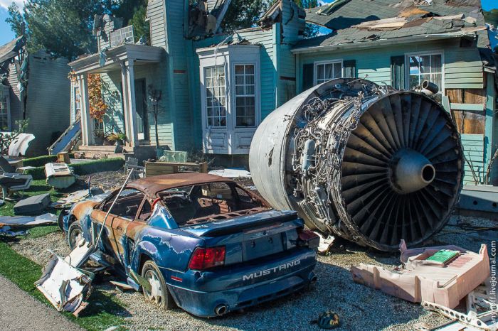 Места киносъемок в парке Universal Studios Hollywood (48 фото)