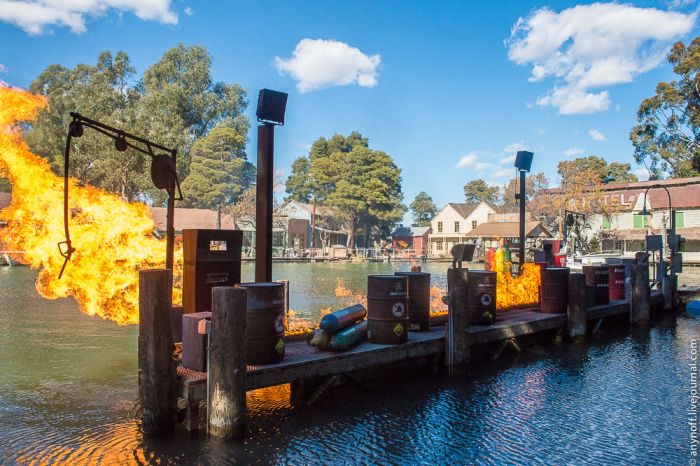 Места киносъемок в парке Universal Studios Hollywood Места киносъемок в парке Universal Studios Hollywood