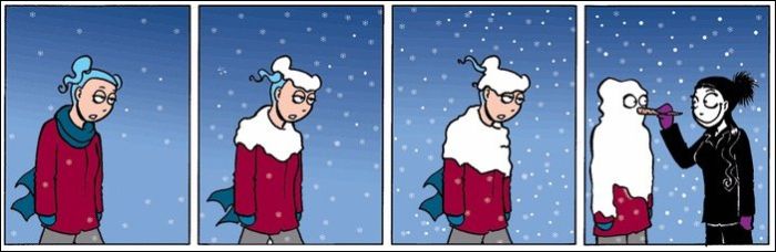 Про бесконечный февраль (27 картинок)