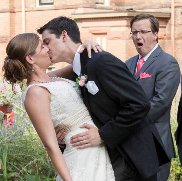Смешные свадебные фото