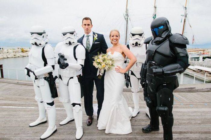 Смешные свадебные фото