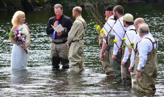 Смешные свадебные фото