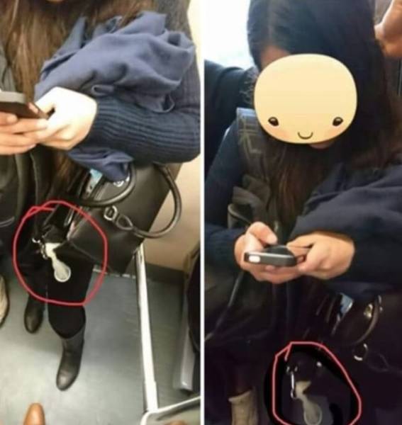 Странные пассажиры метро