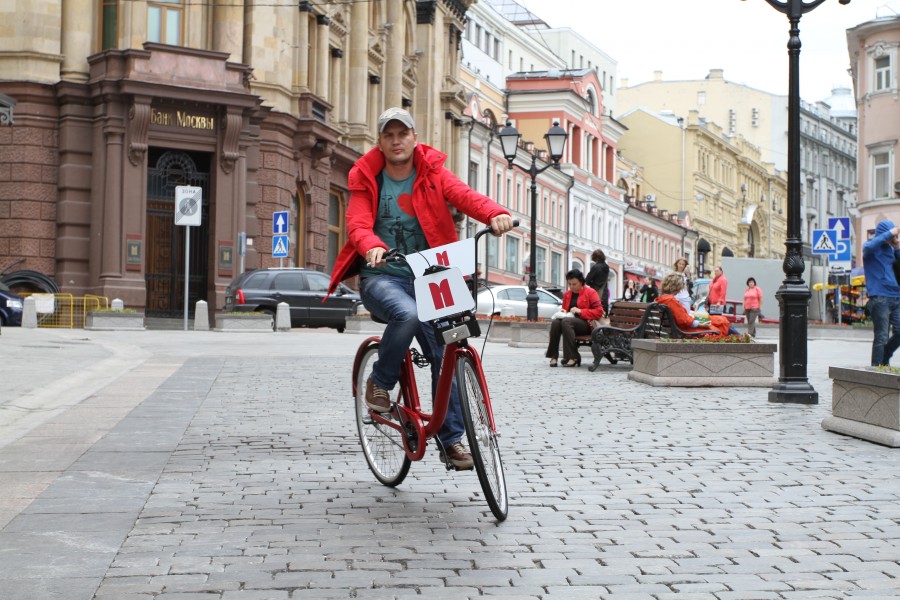 Велосипед — новый вид транспорта в Москве