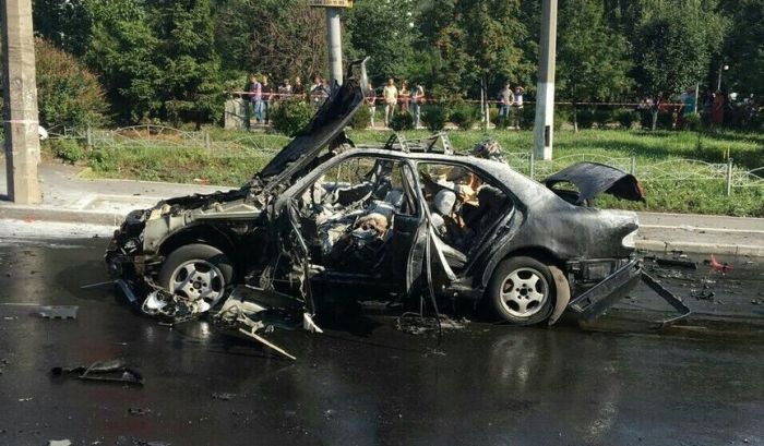 В Киеве в результате теракта погиб чиновник Минобороны