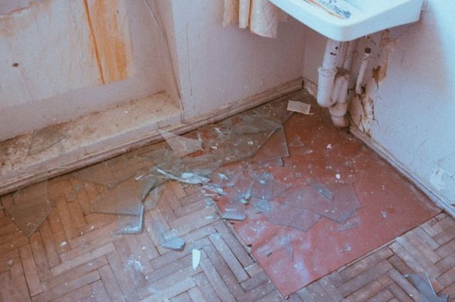 Нетронутое советское здание в Грузии