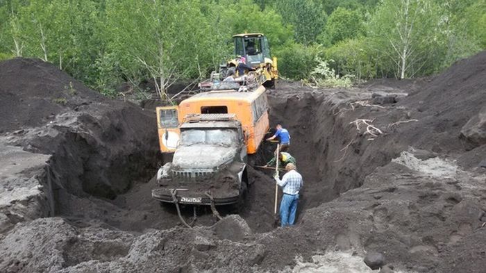Суровое камчатское бездорожье