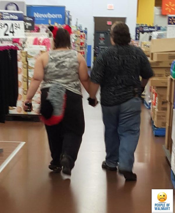 Экстравагантные покупатели Walmart