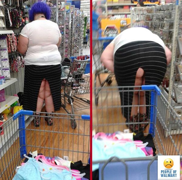 Экстравагантные покупатели Walmart