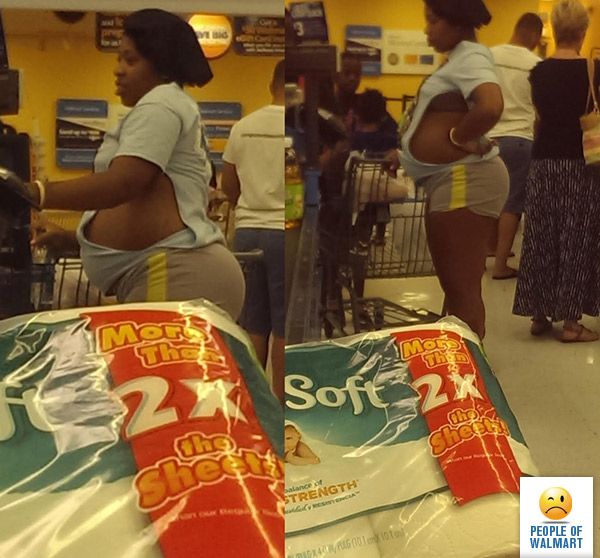 Экстравагантные покупатели Walmart