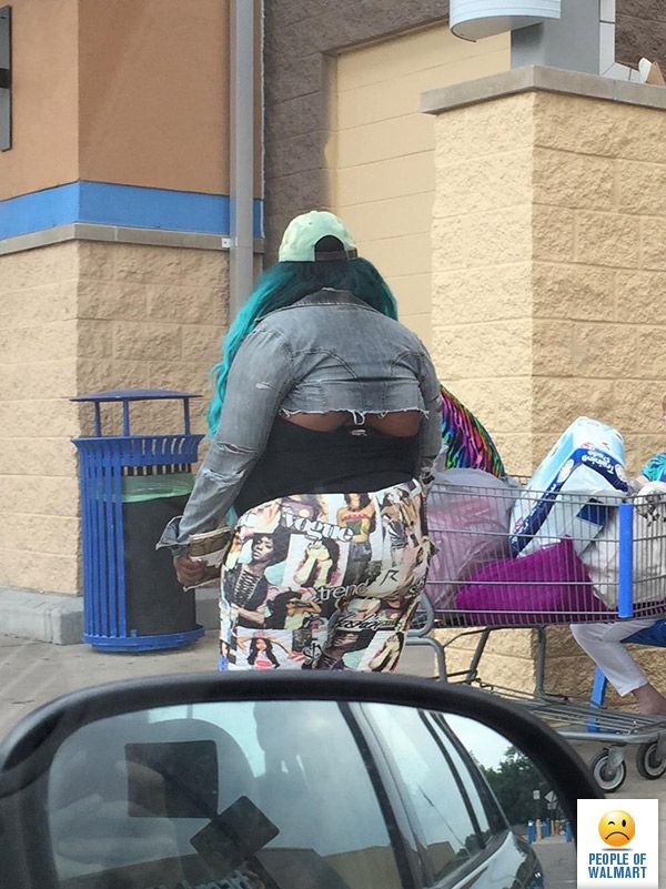 Экстравагантные покупатели Walmart