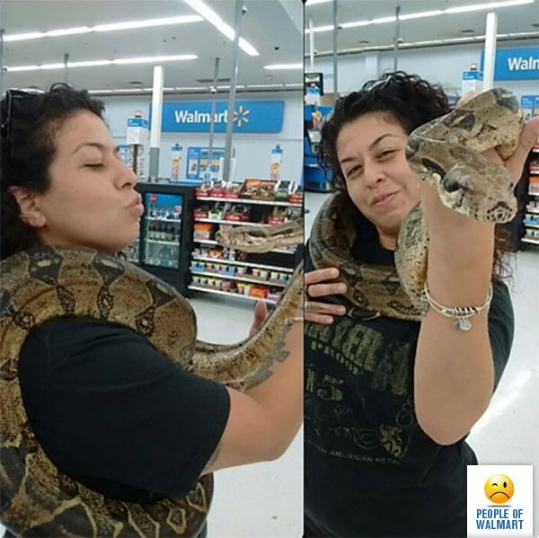 Экстравагантные покупатели Walmart
