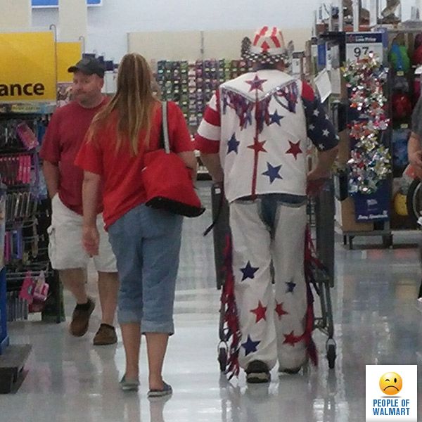 Экстравагантные покупатели Walmart