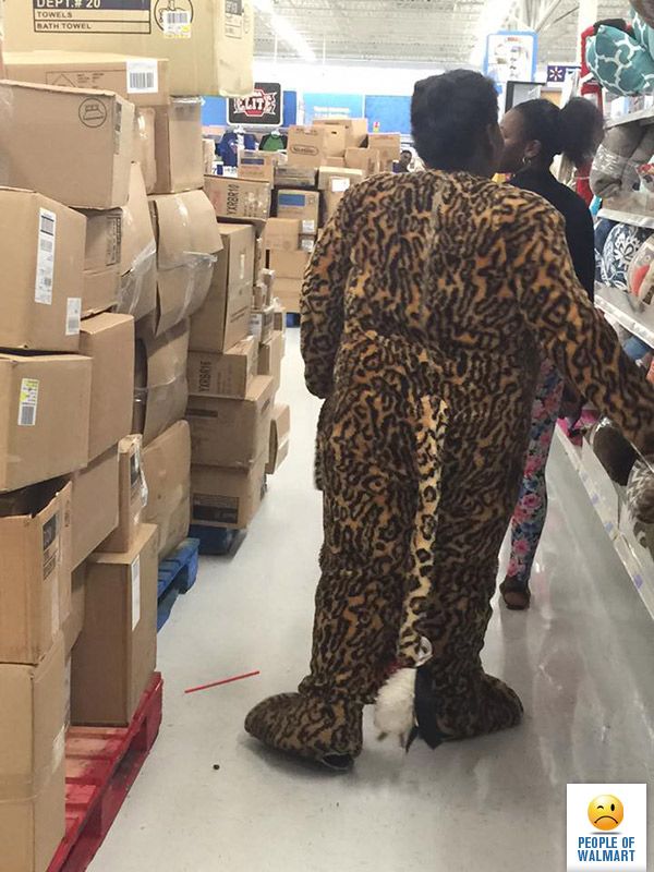 Экстравагантные покупатели Walmart
