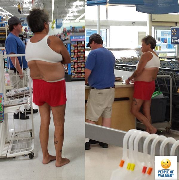 Экстравагантные покупатели Walmart