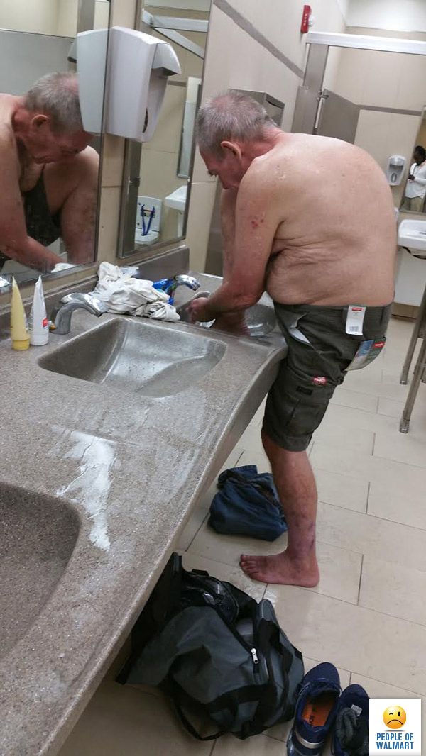 Экстравагантные покупатели Walmart