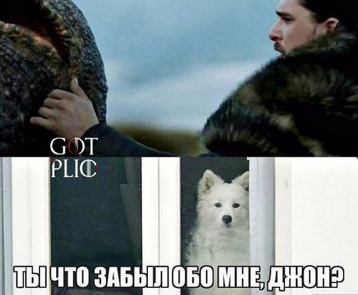 Шутки и мемы для любителей сериала «Игра престолов»