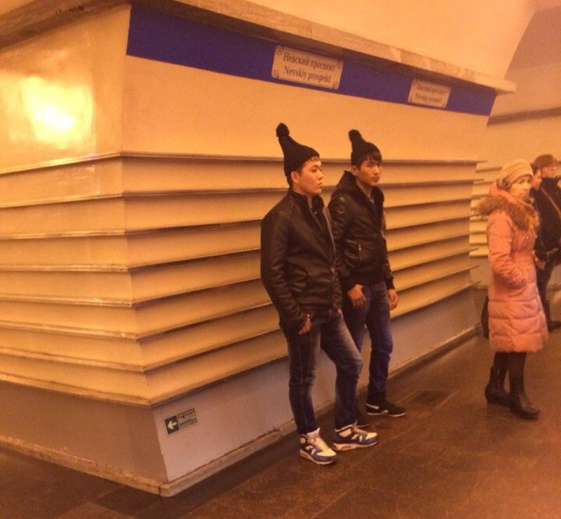 Модники из метрополитена