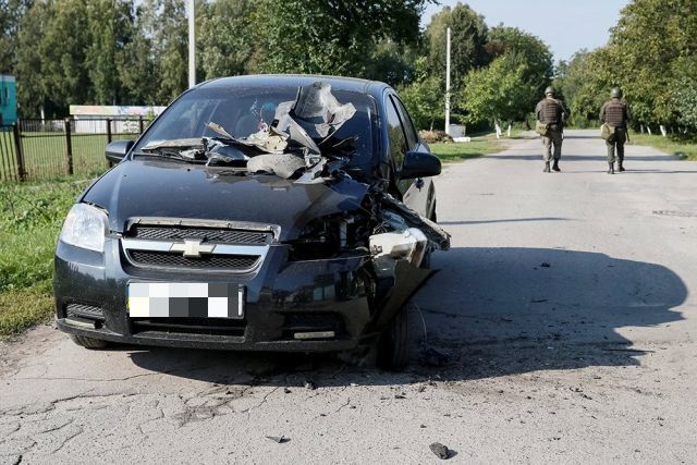 Калиновка после пожара на складе боеприпасов