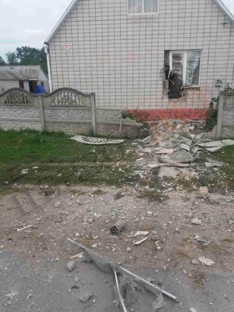 Калиновка после пожара на складе боеприпасов