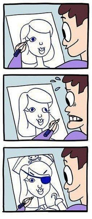 Смешные комиксы
