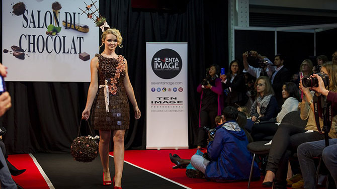 Праздник красоты и сладостей «London Chocolate Fashion show 2013»
