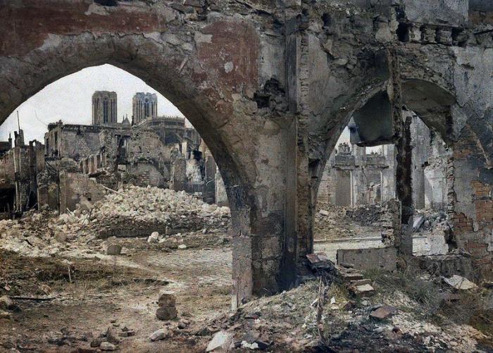 Первая мировая на цветных снимках