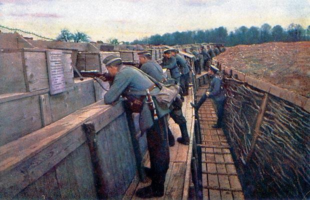 Первая мировая на цветных снимках