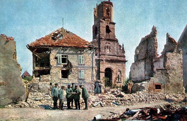 Первая мировая на цветных снимках