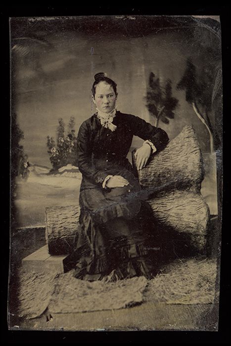 Исторические фотографии на металлических пластинах