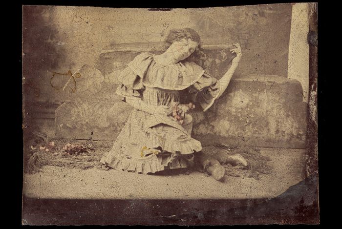 Исторические фотографии на металлических пластинах