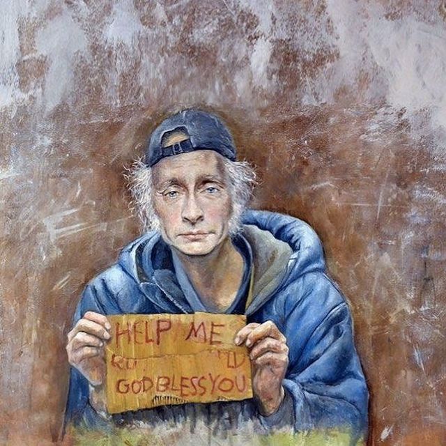 Мировые лидеры в образе беженцев