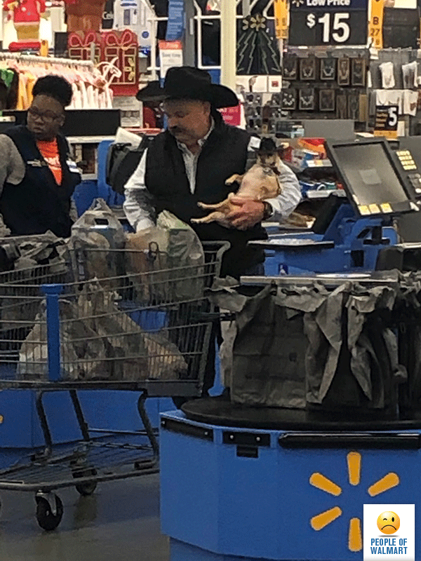 Экстравагантные покупатели Walmart