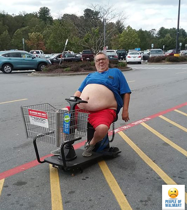 Экстравагантные покупатели Walmart