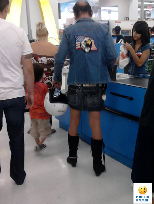 Экстравагантные покупатели Walmart