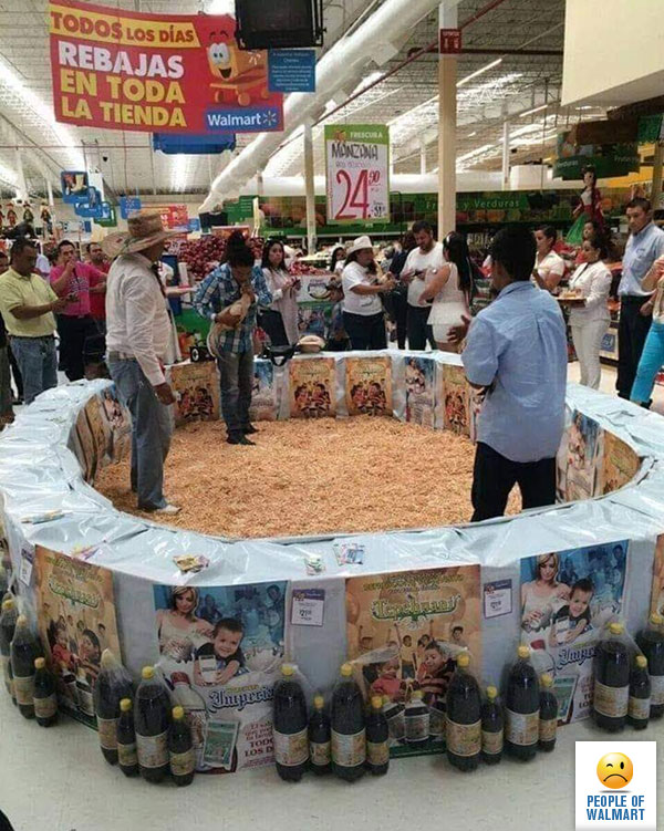 Экстравагантные покупатели Walmart