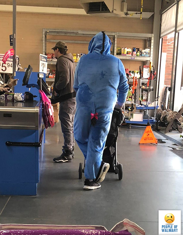 Экстравагантные покупатели Walmart