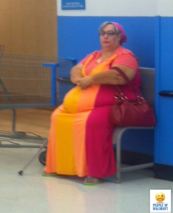 Экстравагантные покупатели Walmart