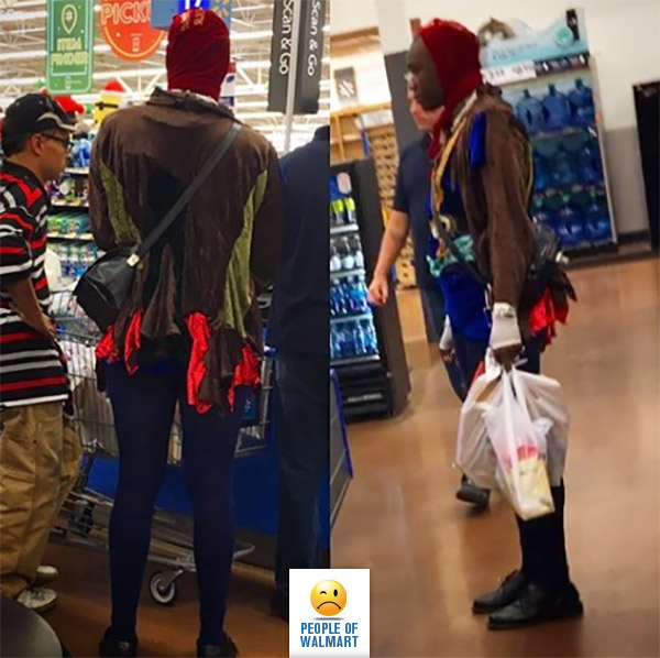 Экстравагантные покупатели Walmart